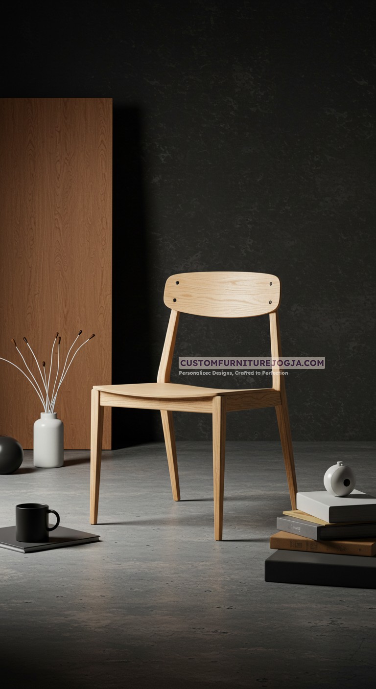 Jasa pembuatan kursi kayu custom berkualitas di Jogja